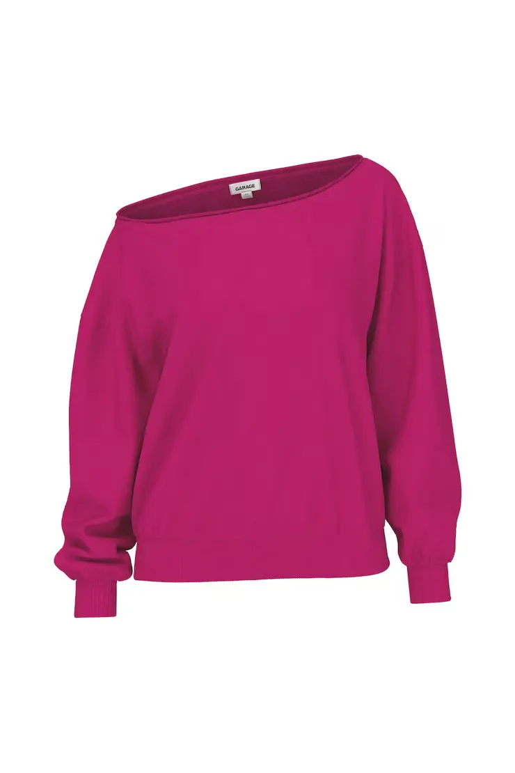 Softterry Off Shoulder Sweatshirt - Image 8