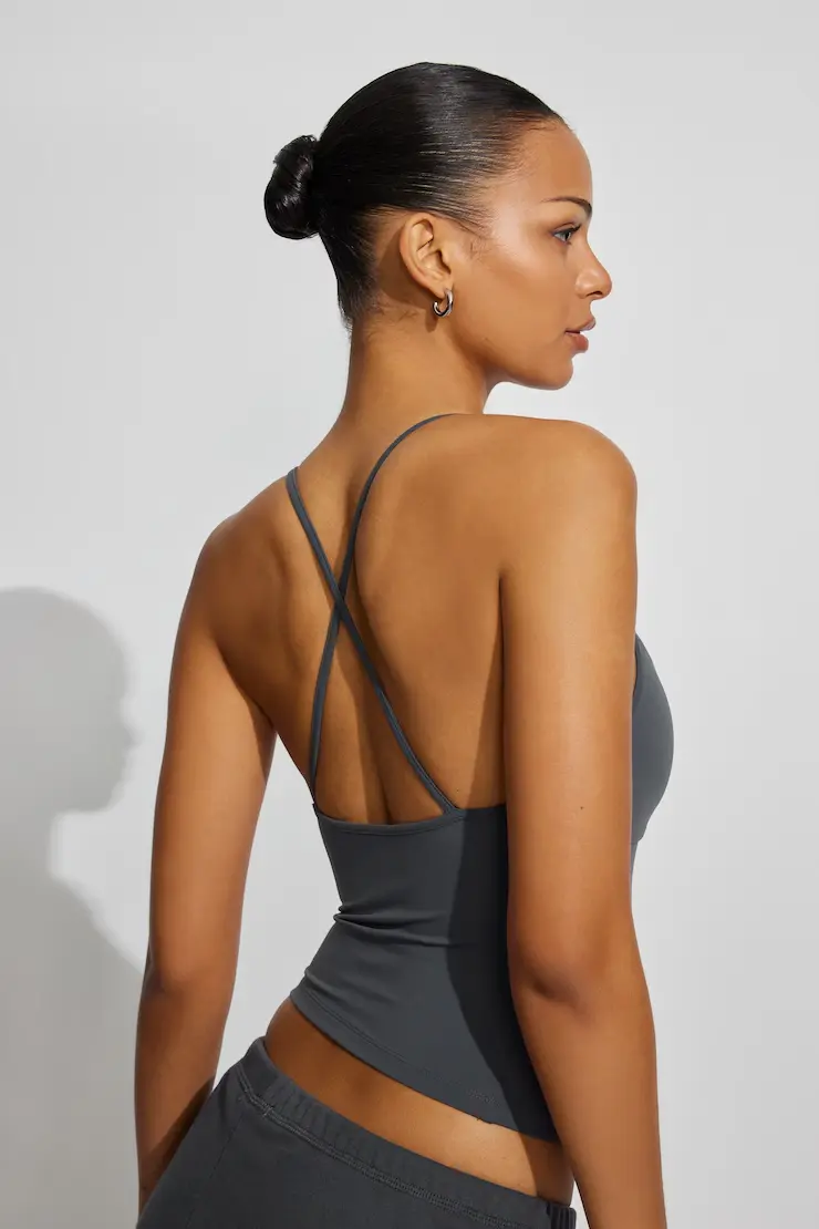 Sleek Underbust Crossback Cami Top - Image 3