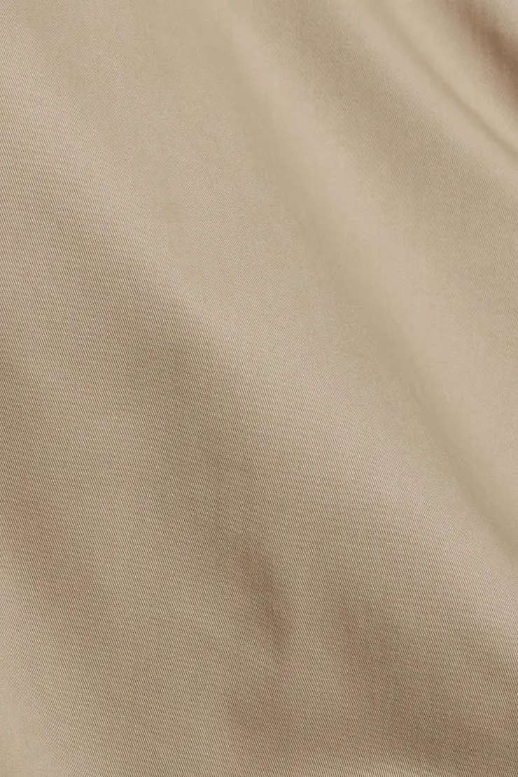 Crop Twill Bomber Jacket - Image 4