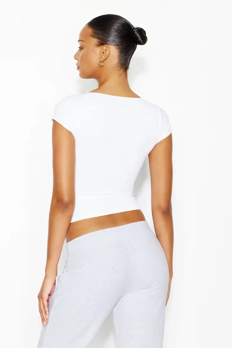Sleek Crossover T-Shirt - Image 3