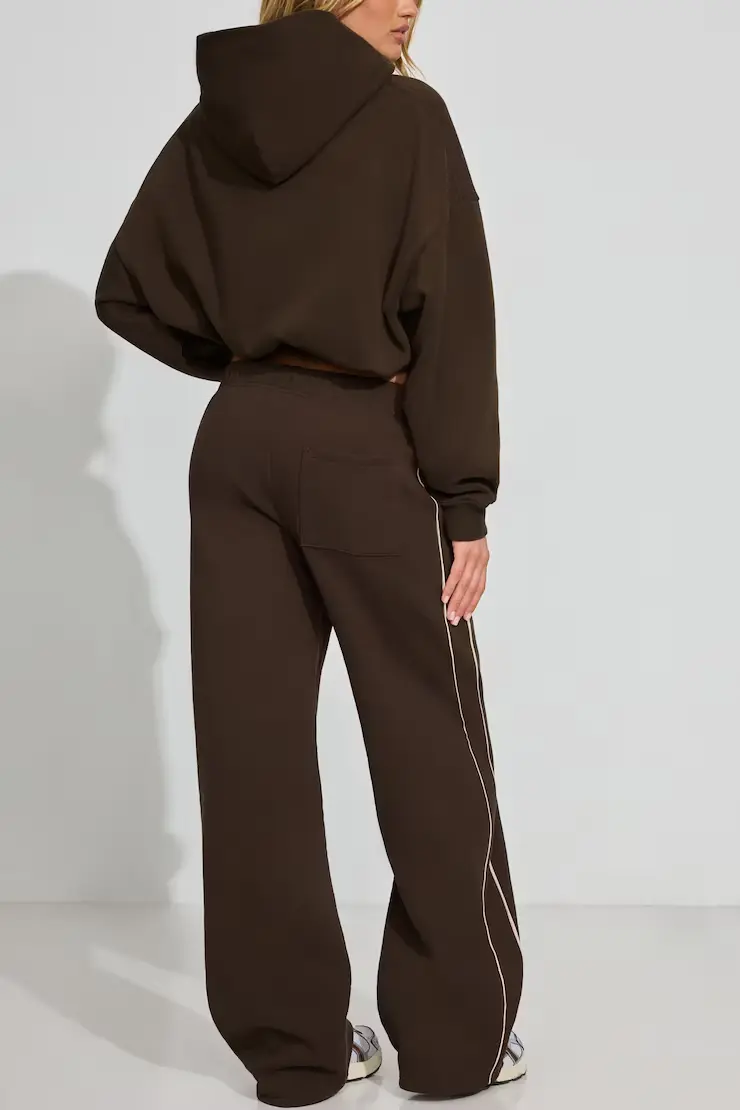 Ultrafleece Straight Leg Sweatpants With Piping - Image 3