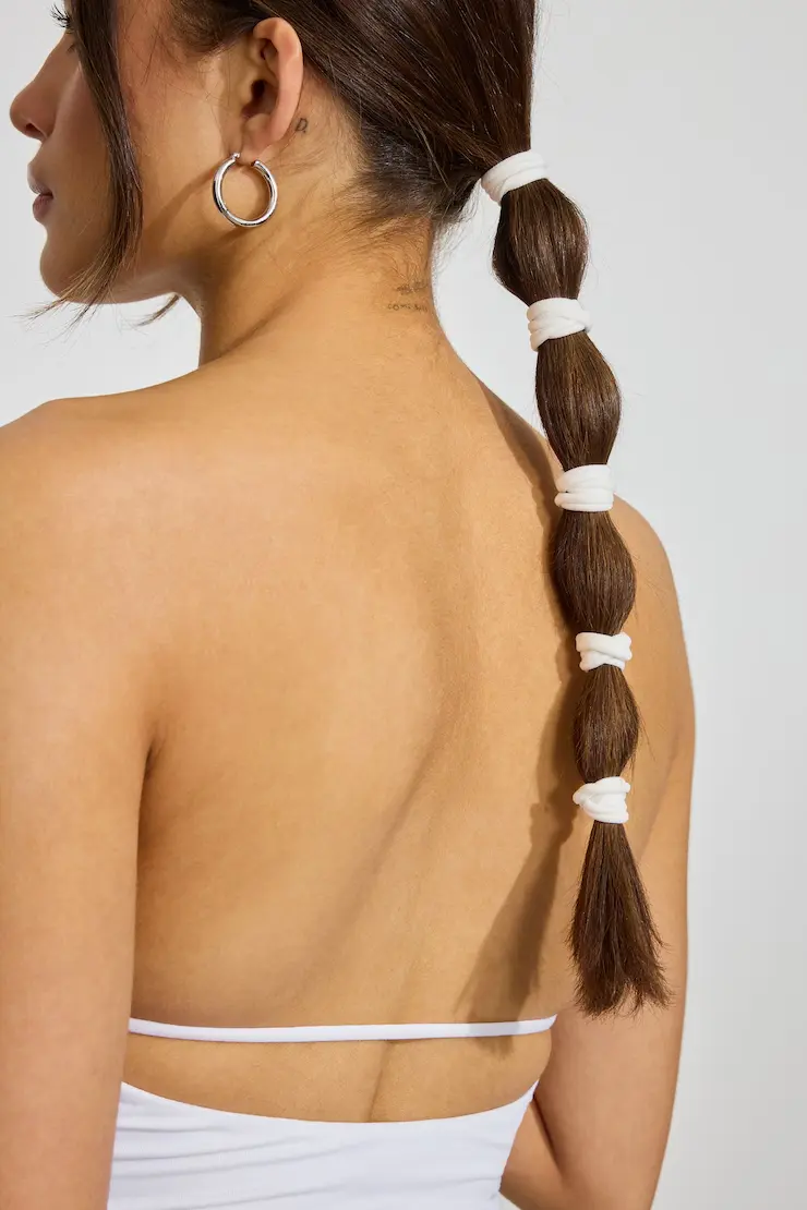 Pack Of 18 Seamless Hair Elastics