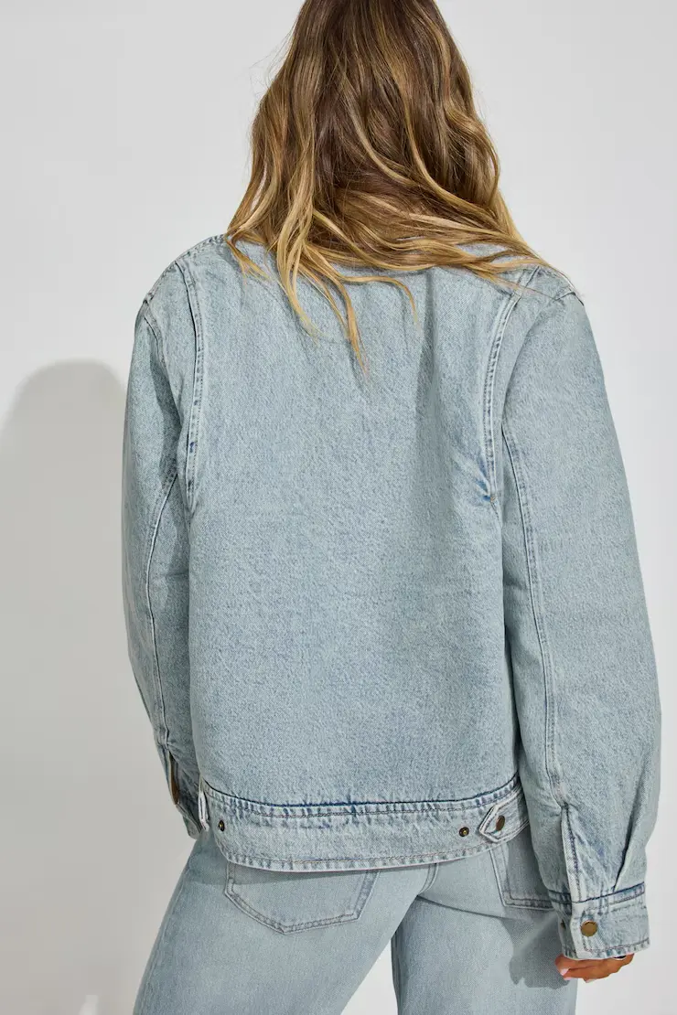 Denim Worker Jacket - Image 5