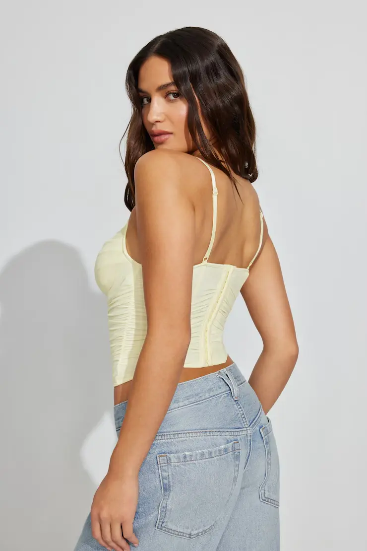 Ally Mesh Peekaboo Bustier - Image 3