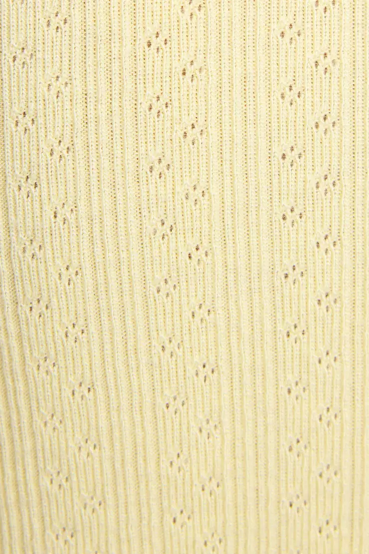 Pointelle Lettuce Edge Cami Top - Image 4