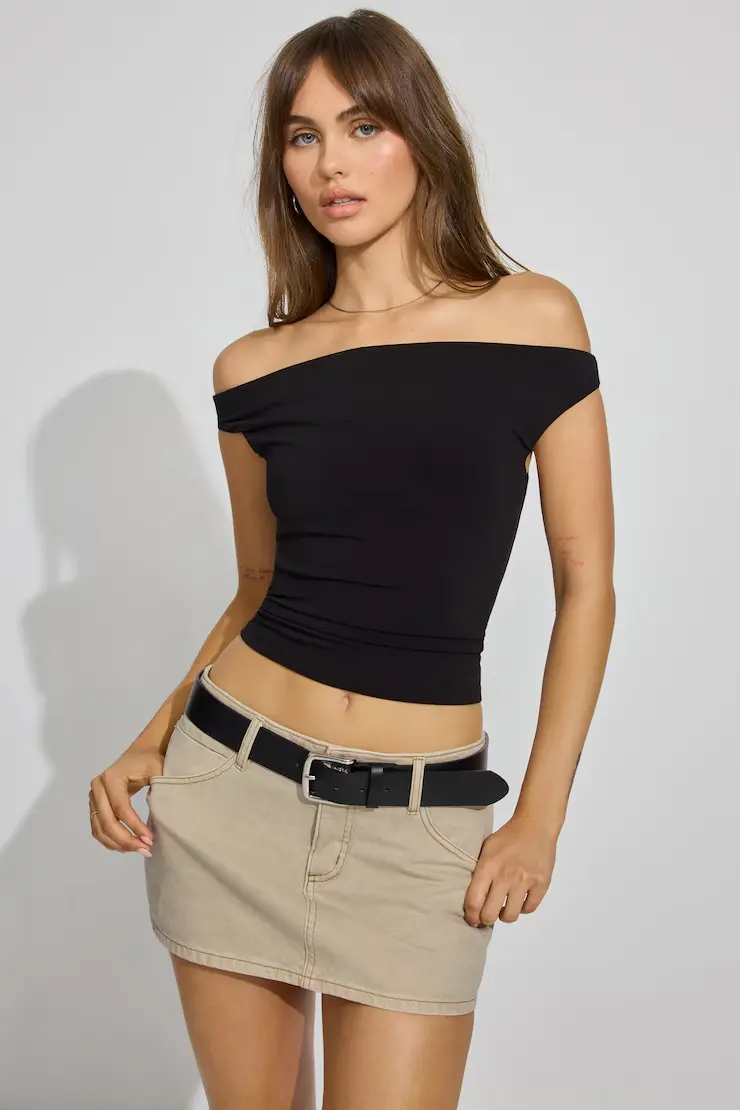 Twill Micro Skort