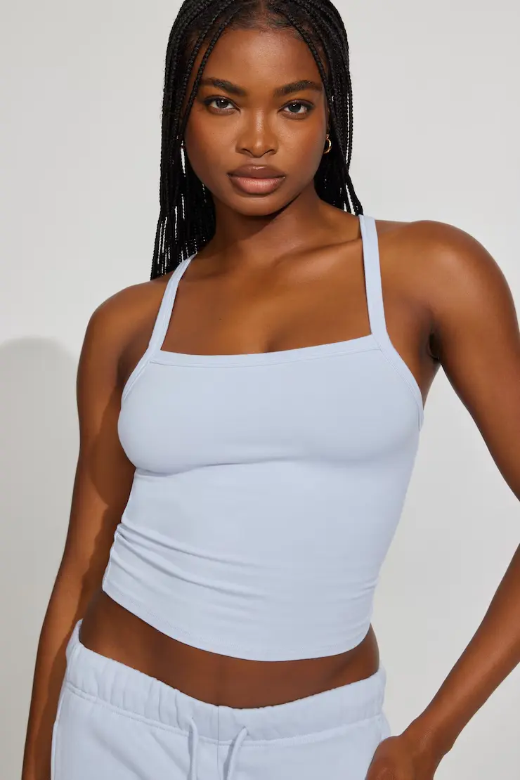 Stretchterry Binding Cami Top