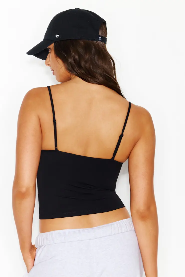 Sleek Crossover Cami Top - Image 4