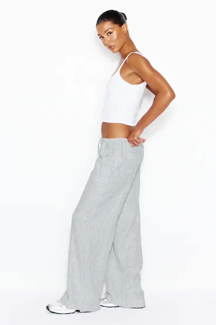 Millie Linen Pull-On Pants - Image 2