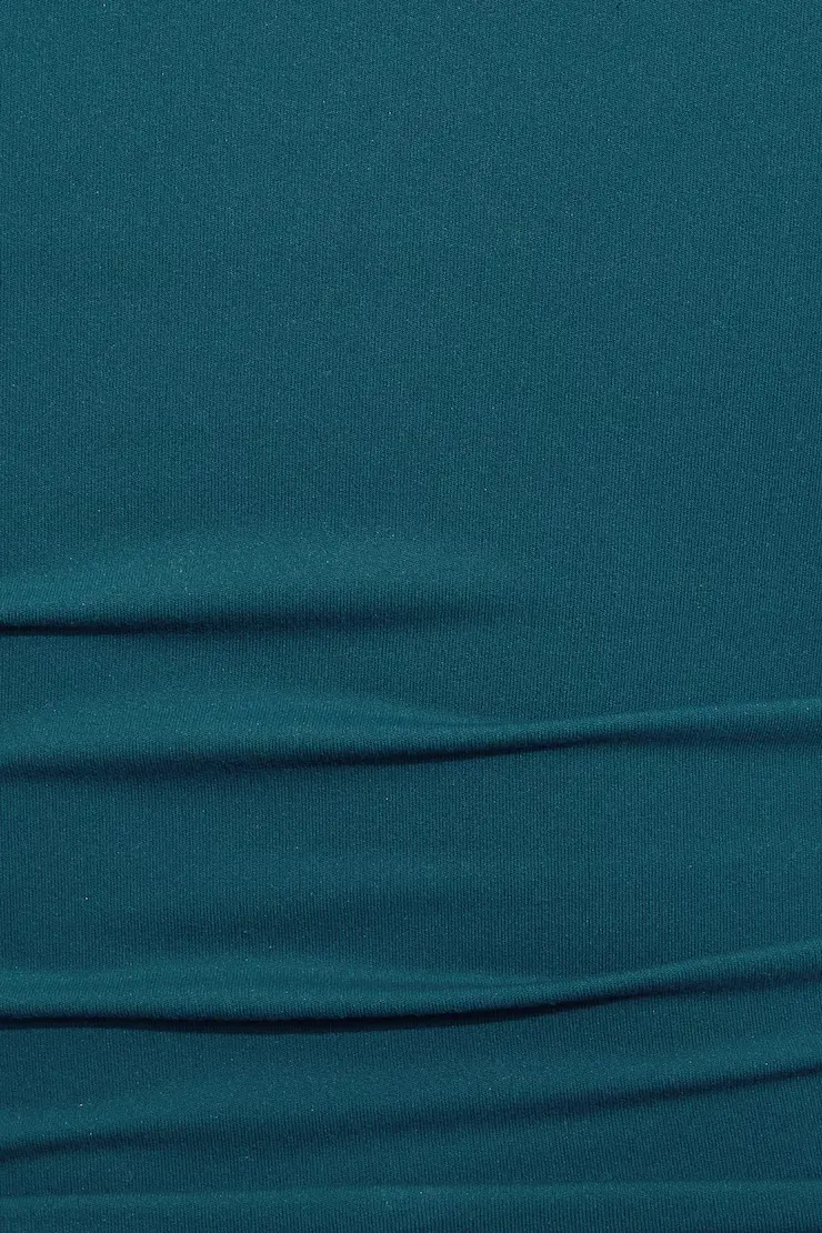 Sleek V-Neck Long Sleeve Top - Image 4