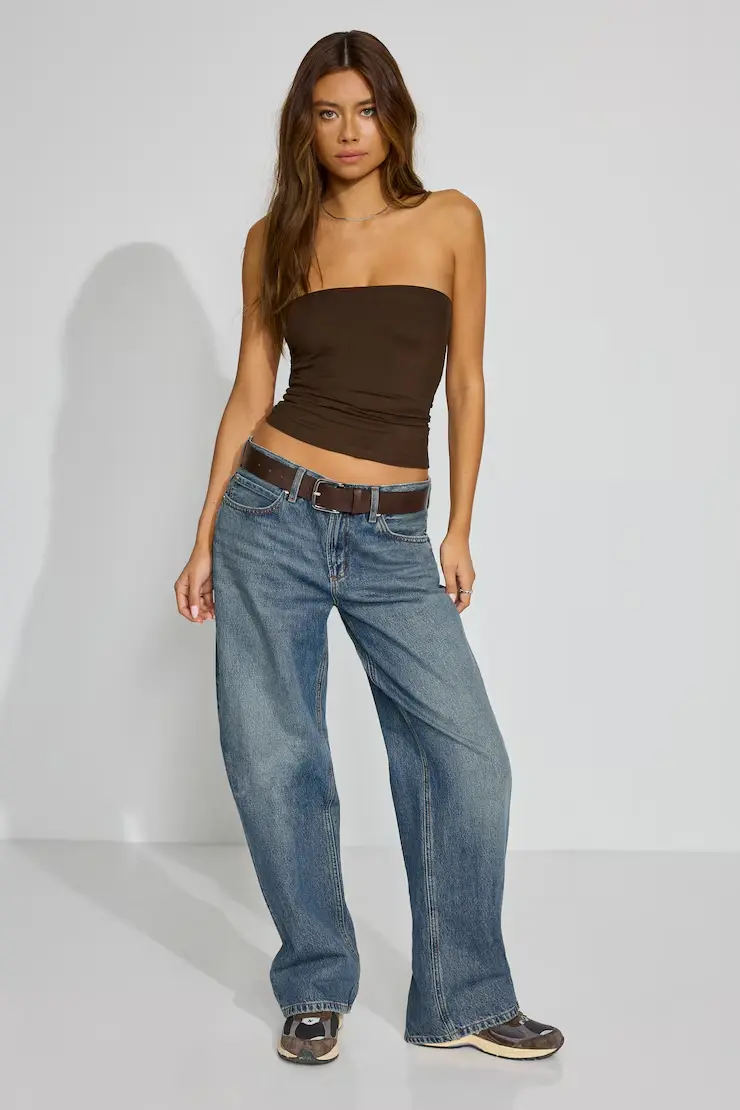 Rosalie Ruched Tube Top - Image 3