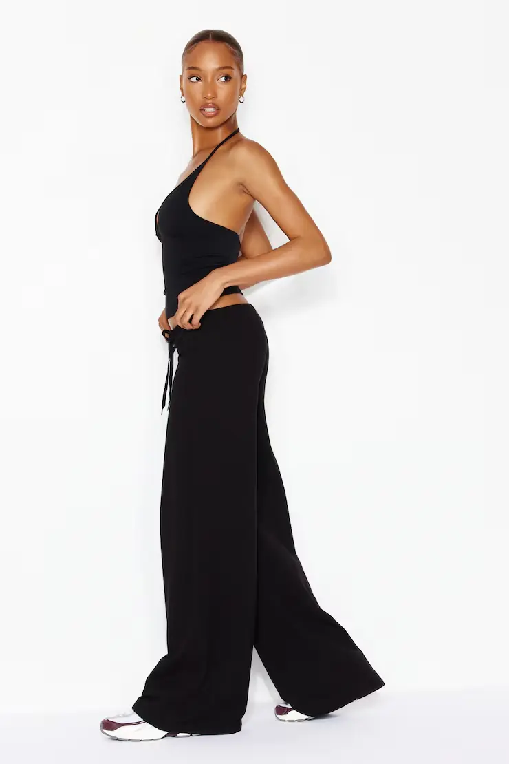 Stretchterry Wide Leg Pants - Image 2