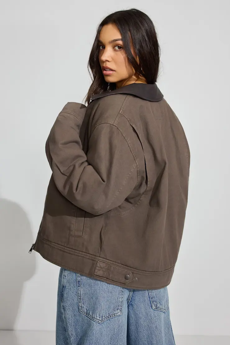 Twill Worker Jacket - Image 4